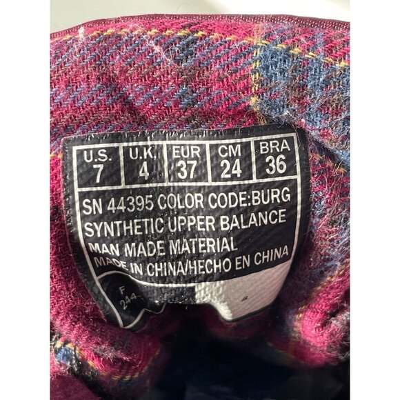 Skechers Hampshire Ridge Mid Quilted Lace Up Duck Boot Womens 7 Burgundy Outdoor - Picture 6 of 9